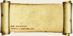 Tijana Avakumović vizit kartica